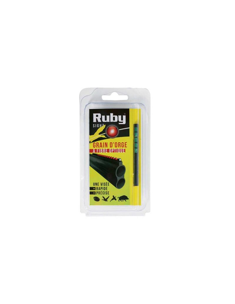 Banda de fibra óptica Ruby 71 mm. Verde Caza