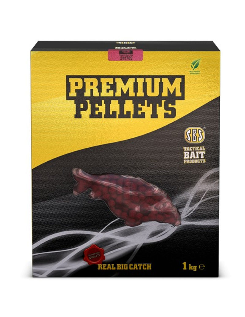 SBS Premium Pellets Tuna & Black Pepper 6mm 1kg