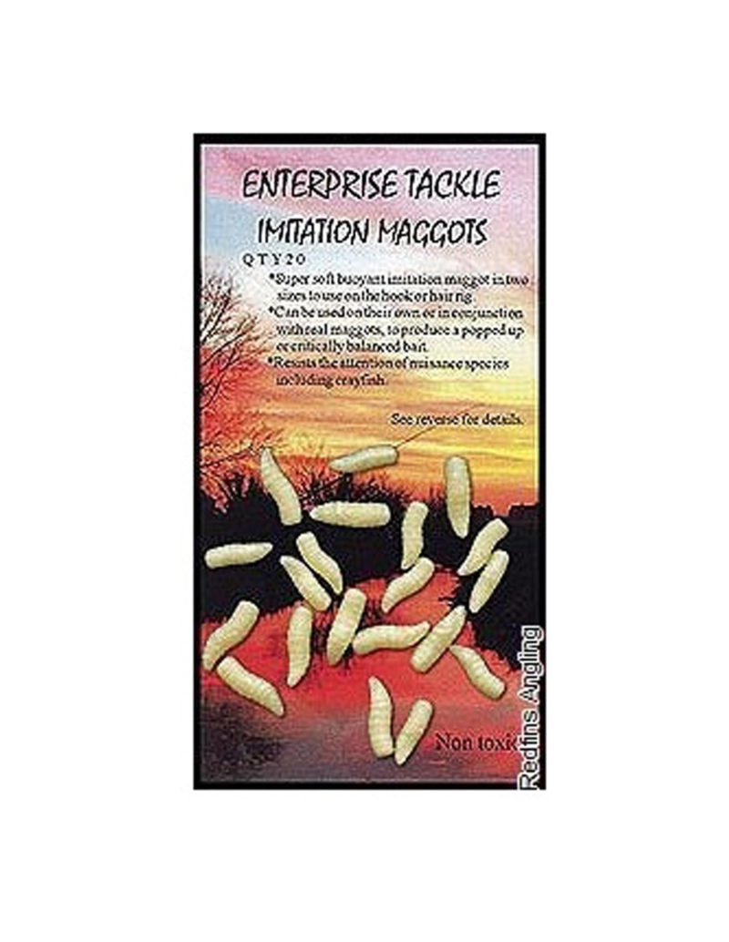 Enterprise Tackle Imitation Maggots Blanco