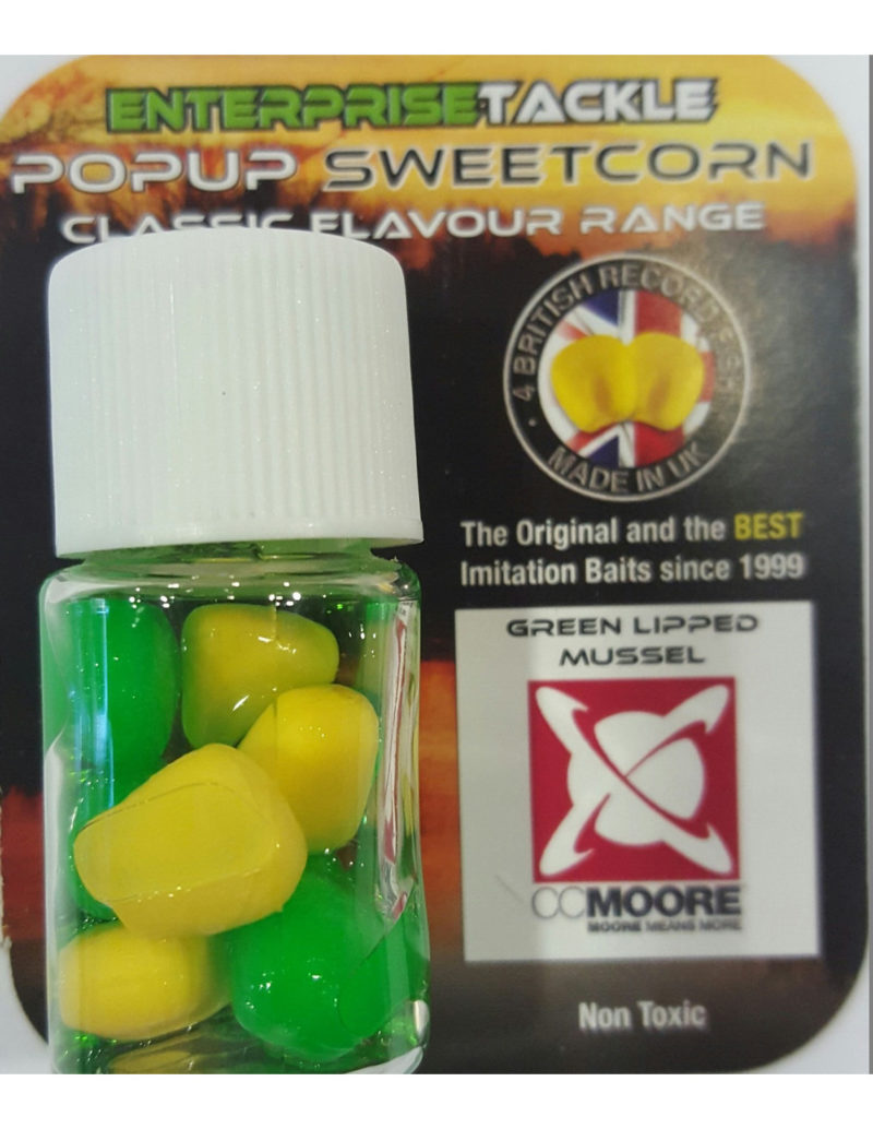Enterprise Tackle Pop Up Sweetcorn CCMoore (Green Lipped Mussel)