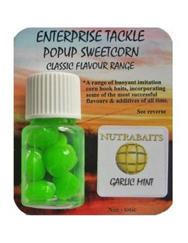 Enterprise Tackle Pop Up Sweetcorn Nutrabaits (Garlic Mint)
