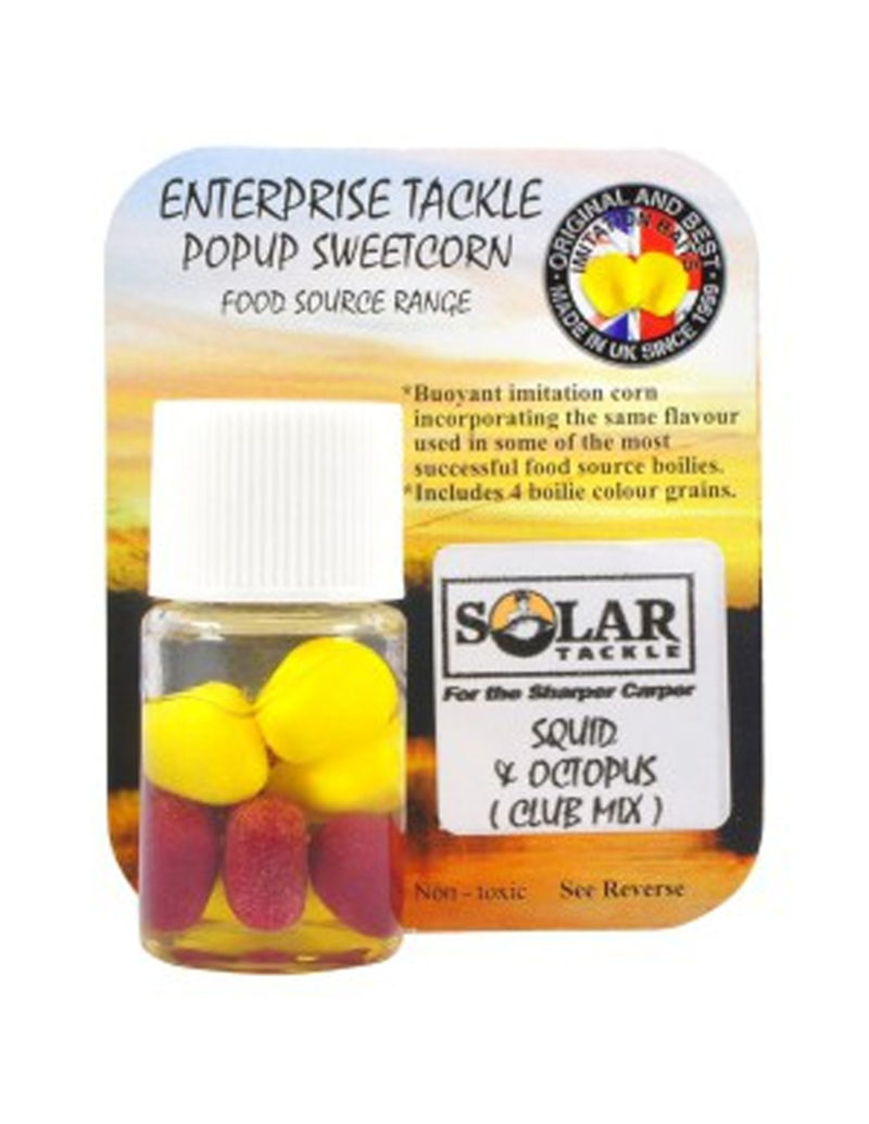 Enterprise Tackle Pop Up Sweetcorn Solar (Squid & Octopus)