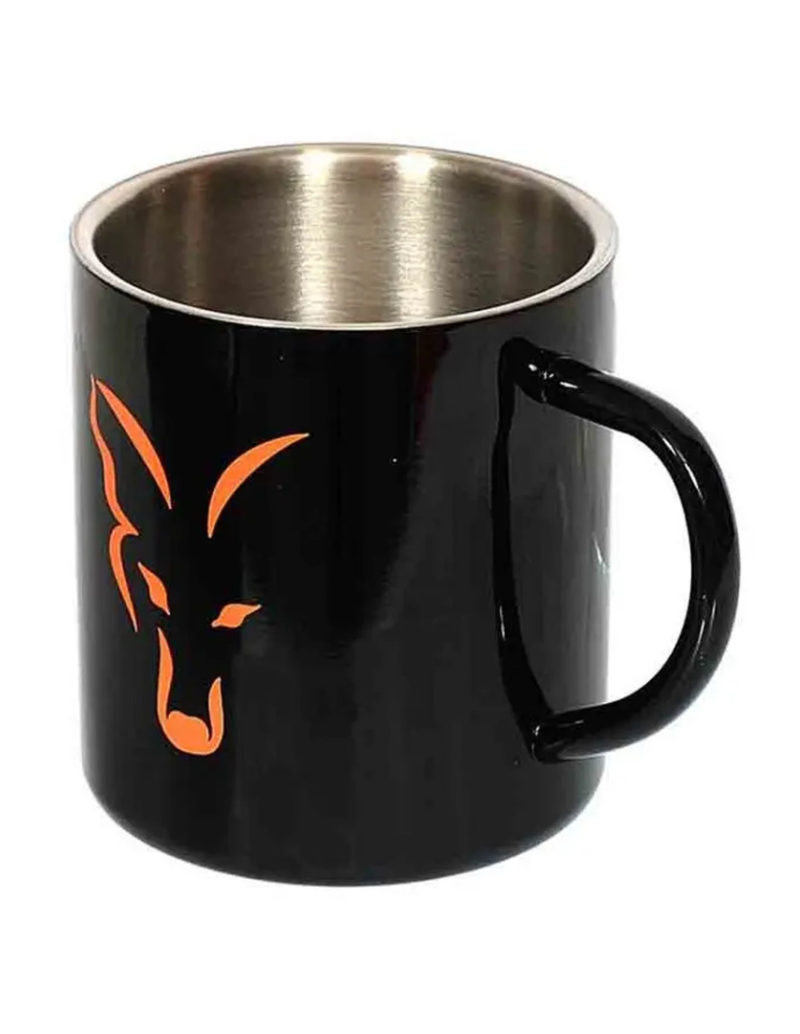 Fox Stainless Steel Mugs 400ml