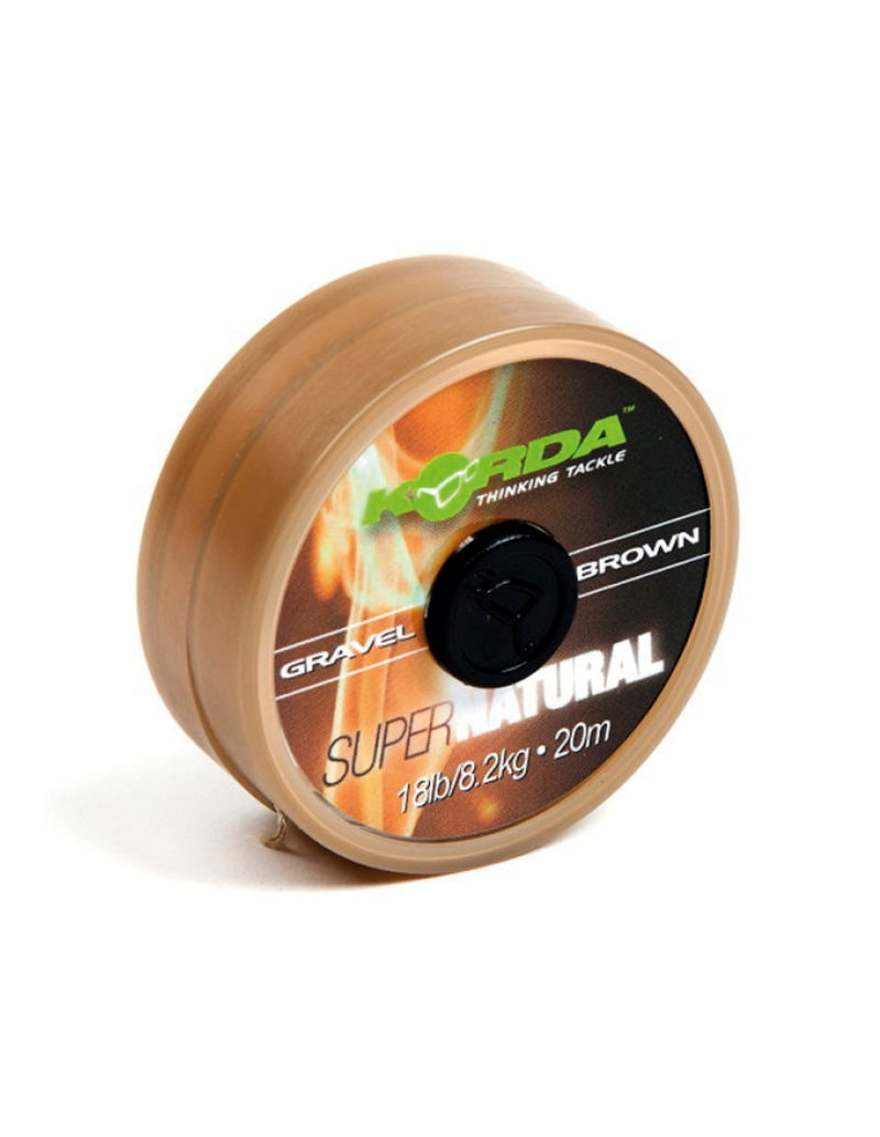 Korda Super Natural Gravel Brown 18lb (20 m)