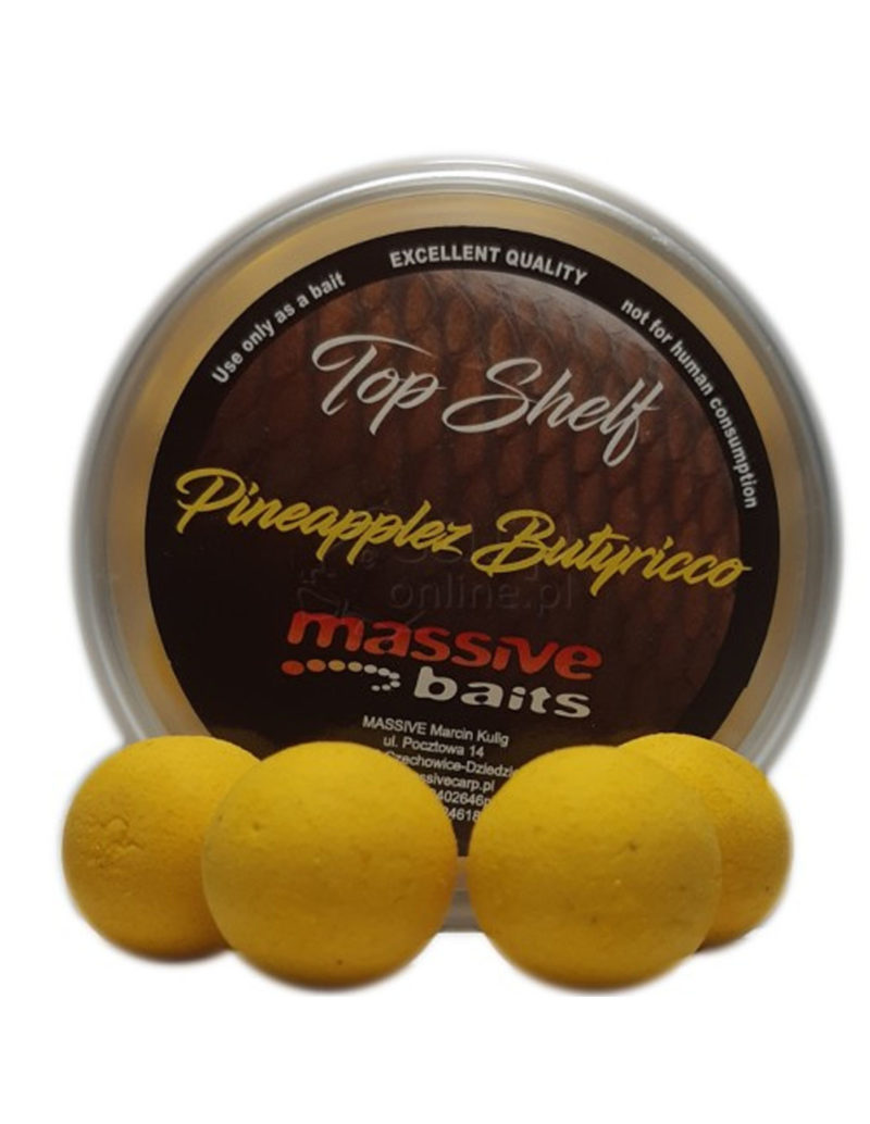 Massive Baits Pop-Ups Pineapplez Butyricco 14mm 200ml