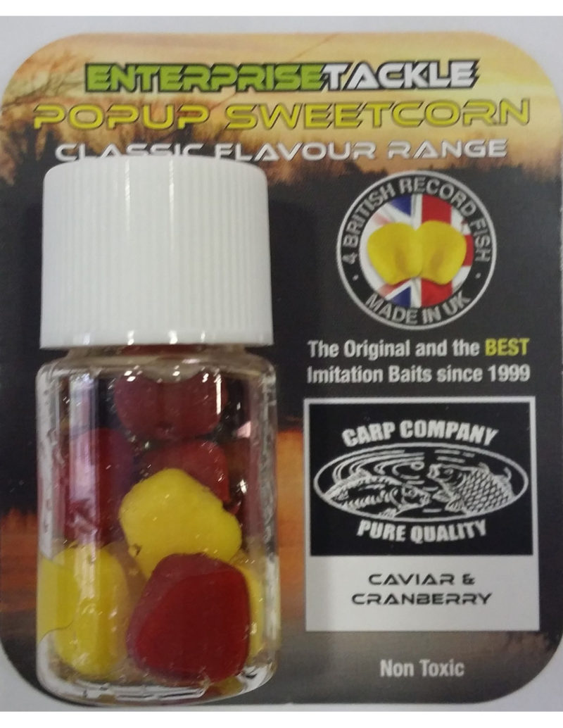 Enterprise Tackle Pop Up Sweetcorn Carp Company (Caviar & Cranberry)