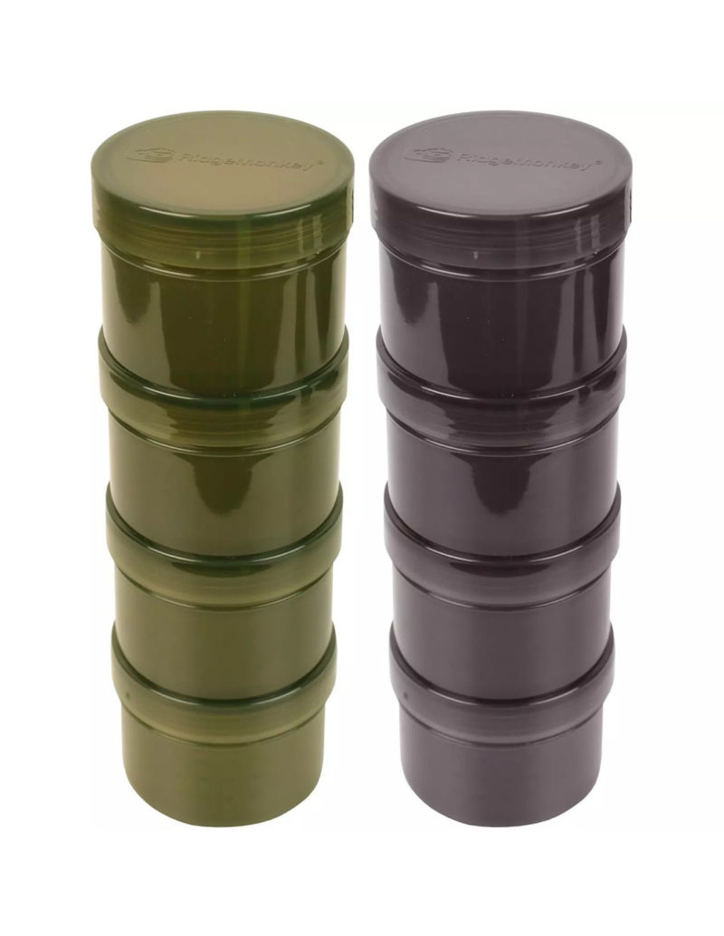 Ridge Monkey Modular Hookbait Pots Green
