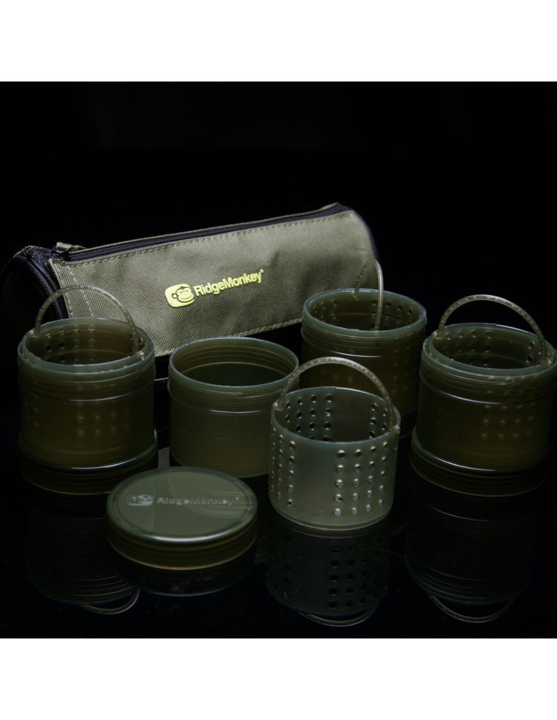 Ridge Monkey Modular Hookbait Pots Green