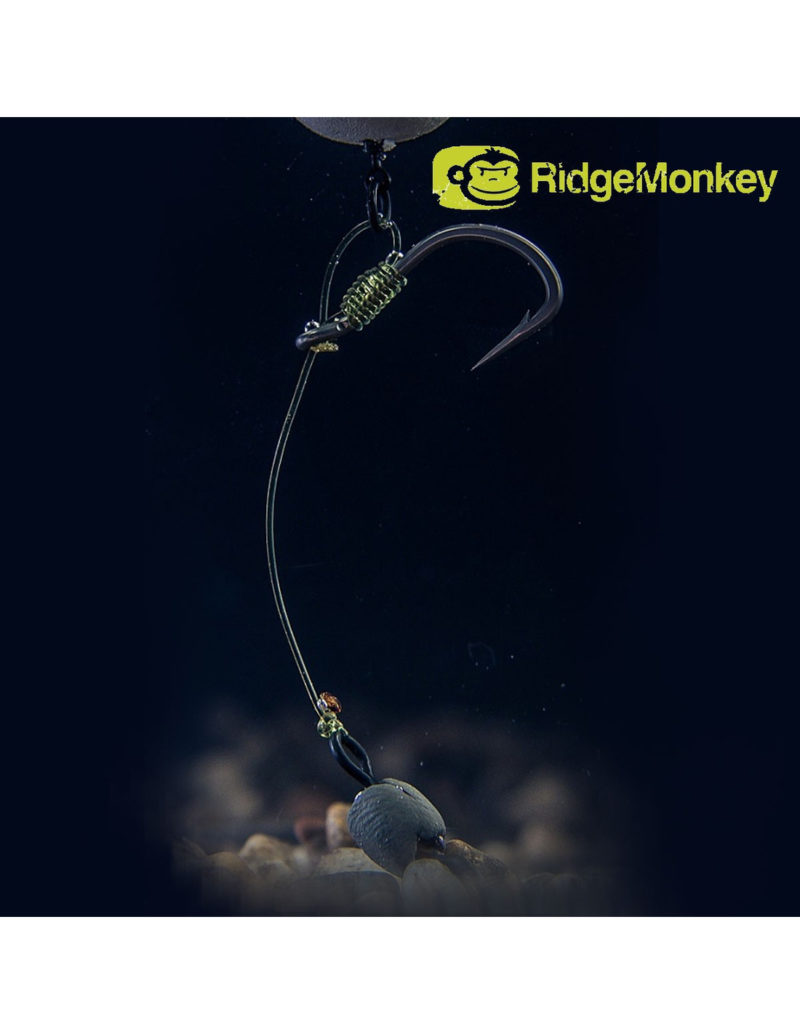 RIDGEMONKEY STIFFY CHOD-STIFF FILAMENT WEED GREEN 25LB 11.3KG