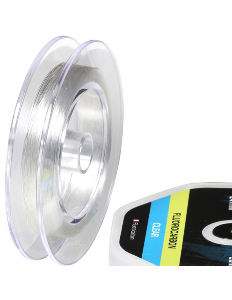 RidgeMonkey RM-Tec Fluorocarbon Hooklink Clear 20lb/9,1kg 0,47mm 20m