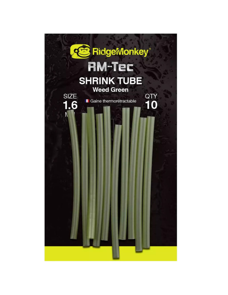 RidgeMonkey RM-Tec Shrink Tube Weed Green 1.6mm