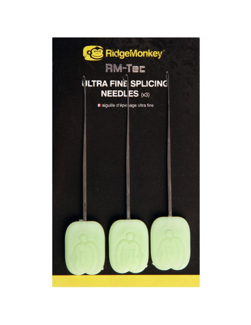 Aguja RidgeMonkey RM-Tec Ultra Fine Splicing Needles x3