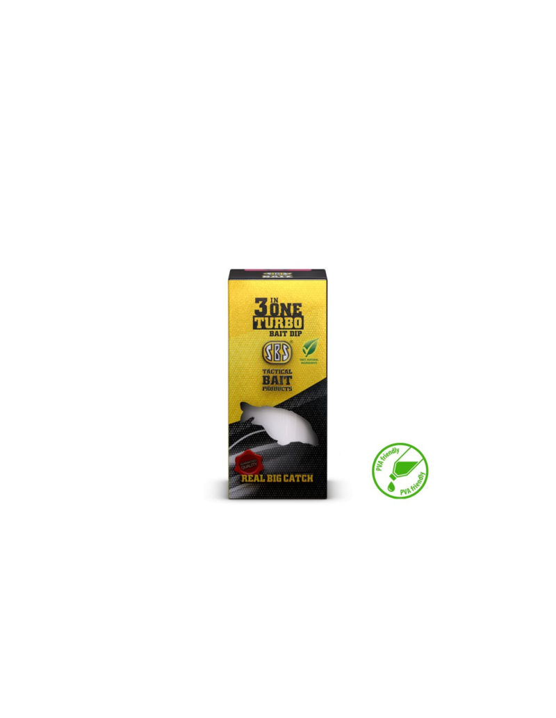 SBS 3 In One Turbo Bait Dip Squid & Octopus 250ml
