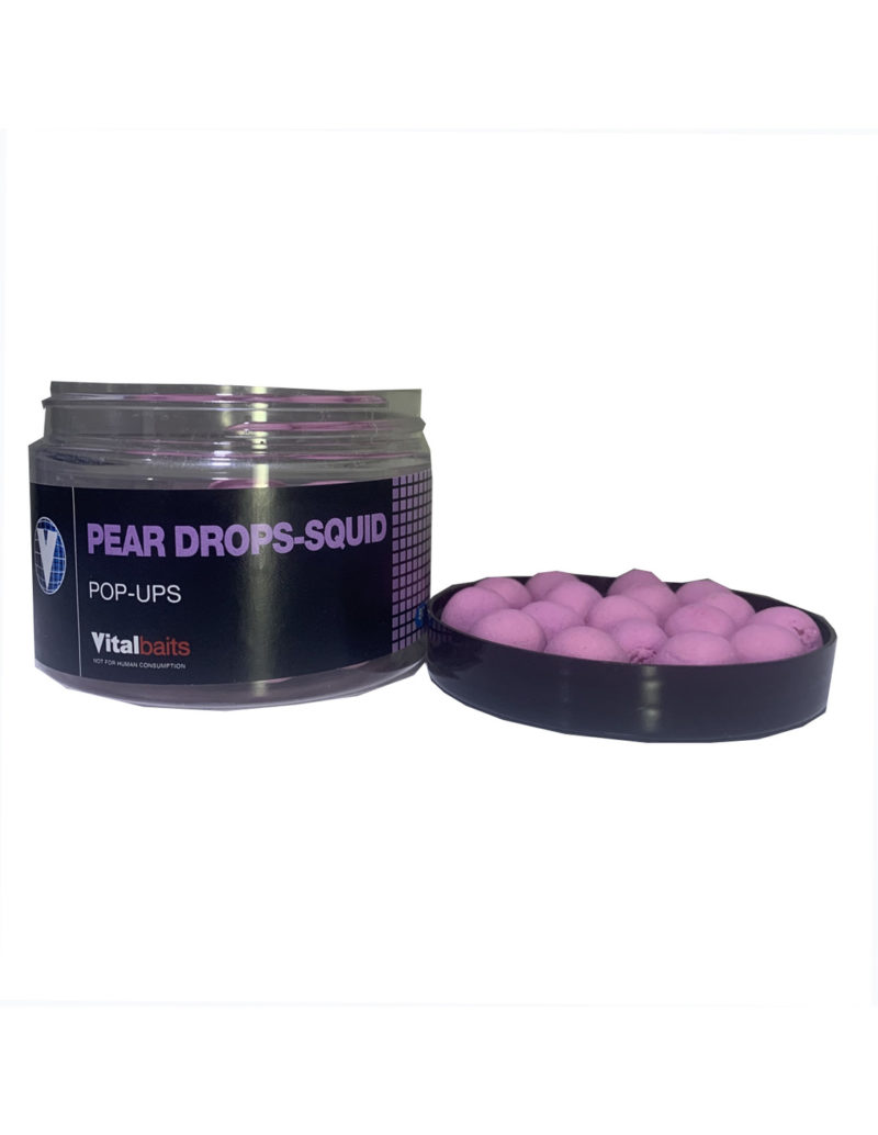 Vitalbaits Pear Drops Squid Pop UP 14mm