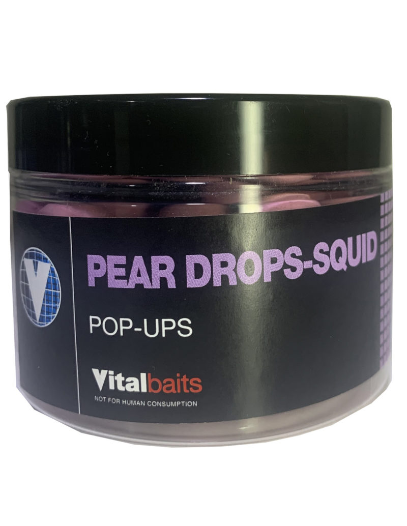 Vitalbaits Pear Drops Squid Pop UP 14mm