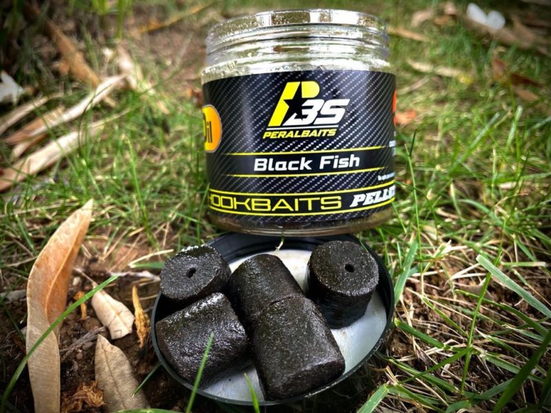 Hook Baits Pellets Peralbaits Black Fish