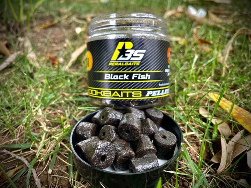Hook Baits Pellets Peralbaits Black Fish