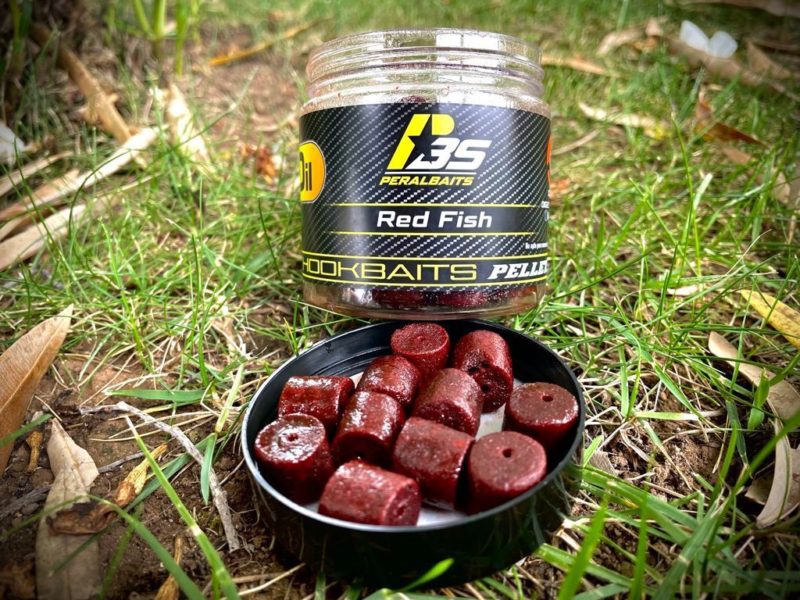 Hook Baits Pellets Peralbaits Red Fish