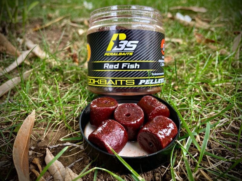 Hook Baits Pellets Peralbaits Red Fish
