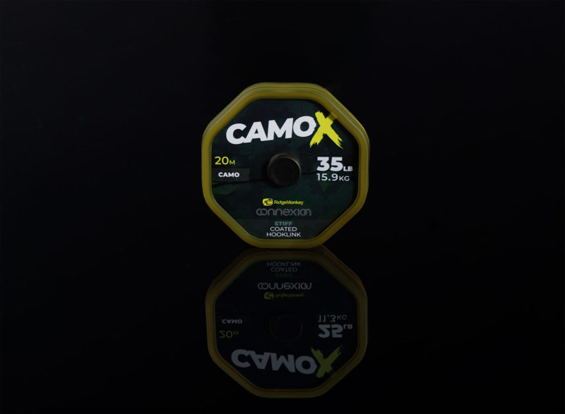 Trenzado revestido rígido CamoX 35lb