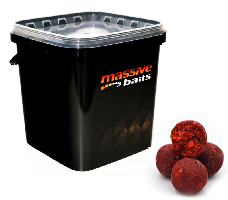 MASSIVE BAITS ECO BOILIES 3 Kg STRAWBERRY