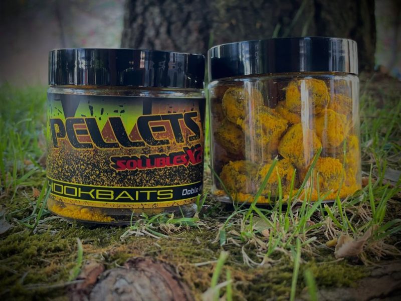 Pellets Peralbaits SolublesX2 14mm Doble M (MELON MIEL)