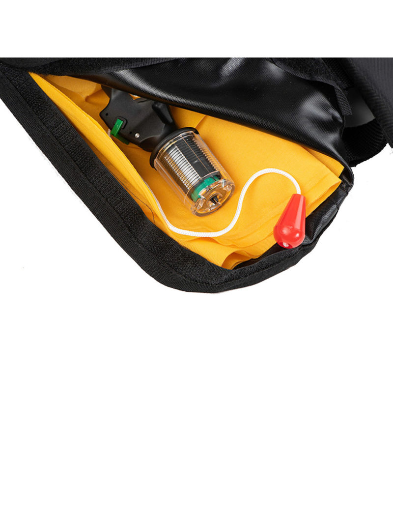 Fox Life Jacket Black and Orange (Chaleco Salvavidas)