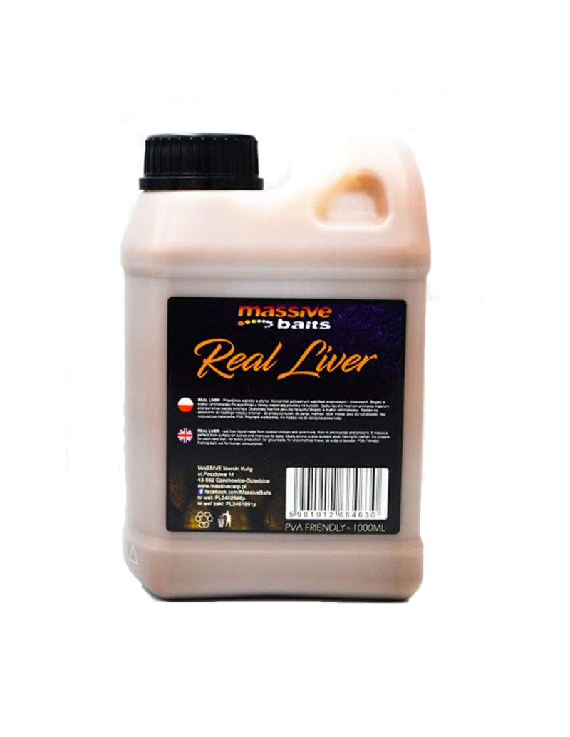 Massive Baits Real Liver 1ltr