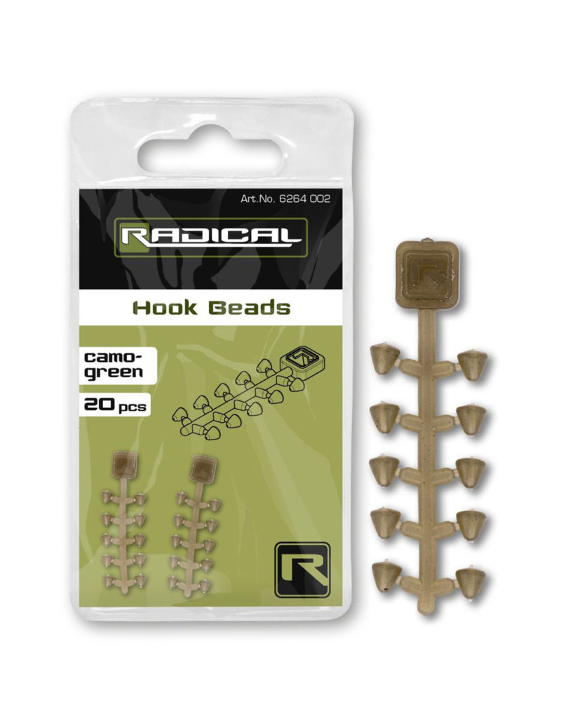Radical Hook Beads Camo Green 20Pcs