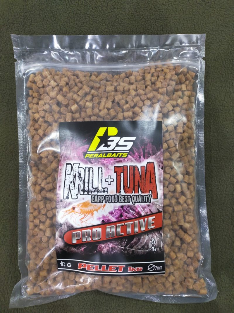 Micro Pellets Peralbaits Krill+Tuna