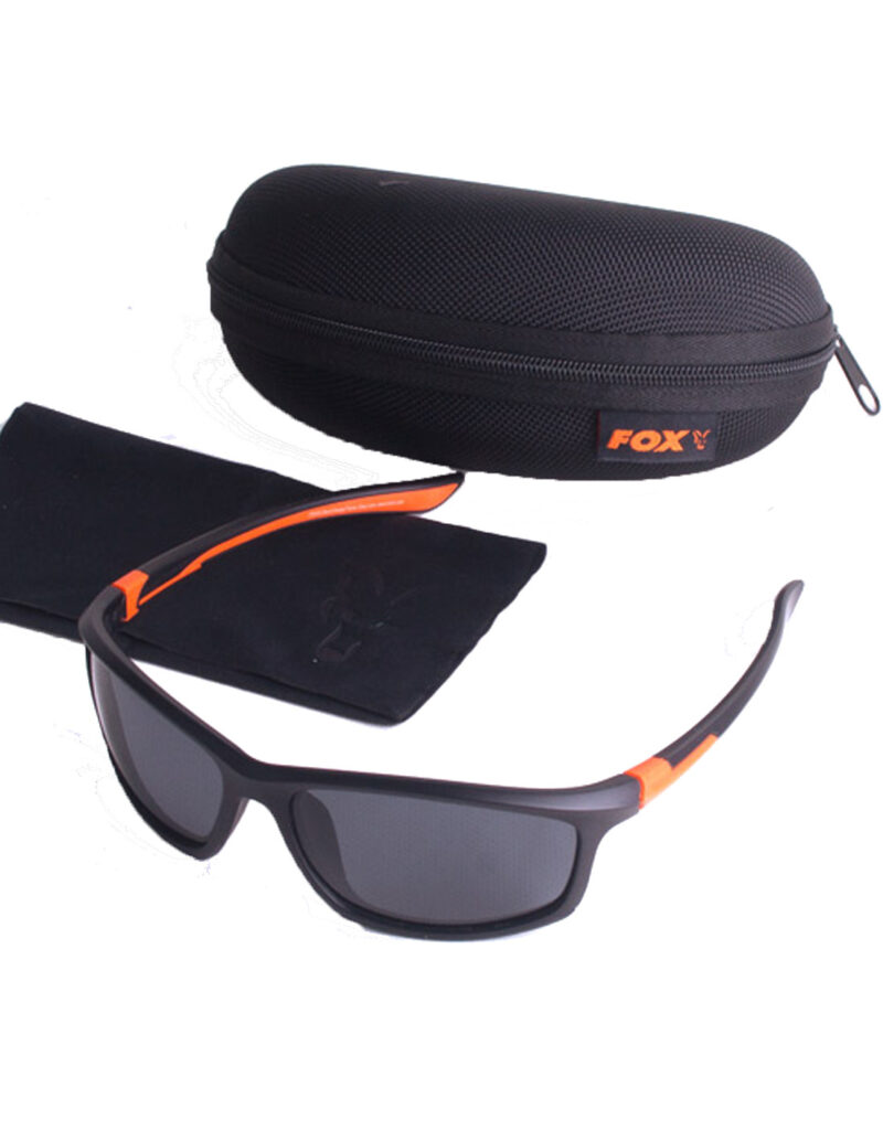 Gafas Fox Collection Black & Orange Frame/Grey Lens