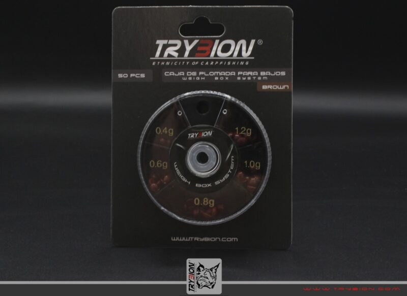 TRYBION Plomos para bajos marrón