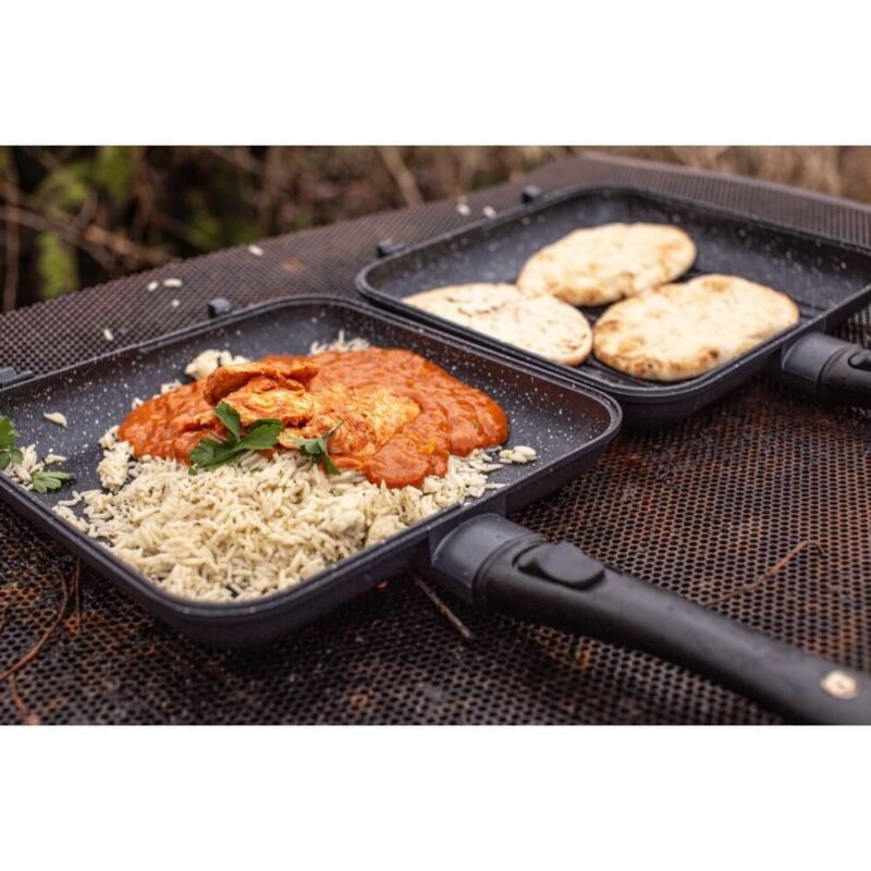Sartén Ridge Monkey Pan-Griddle Connect Granite XXL