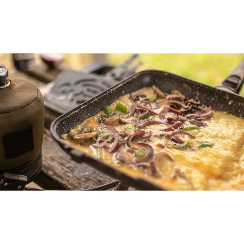Sartén Ridge Monkey Pan-Griddle Connect Granite XXL