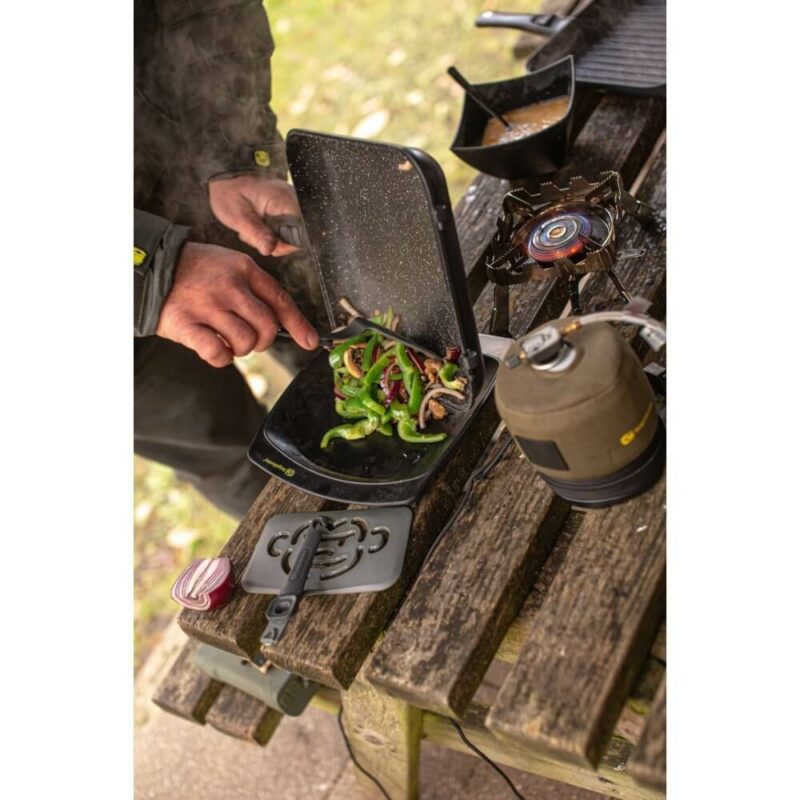 Sartén Ridge Monkey Pan-Griddle Connect Granite XXL