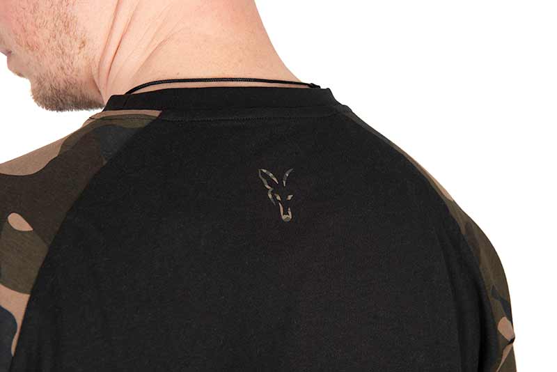 CAMISETA FOX NEGRA/CAMUFLAJE