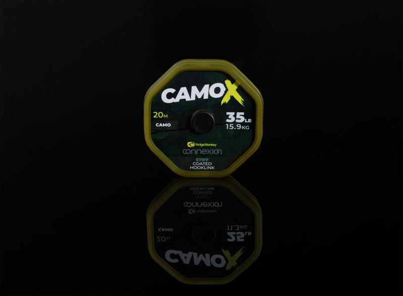 Trenzado revestido rígido CamoX 25lb
