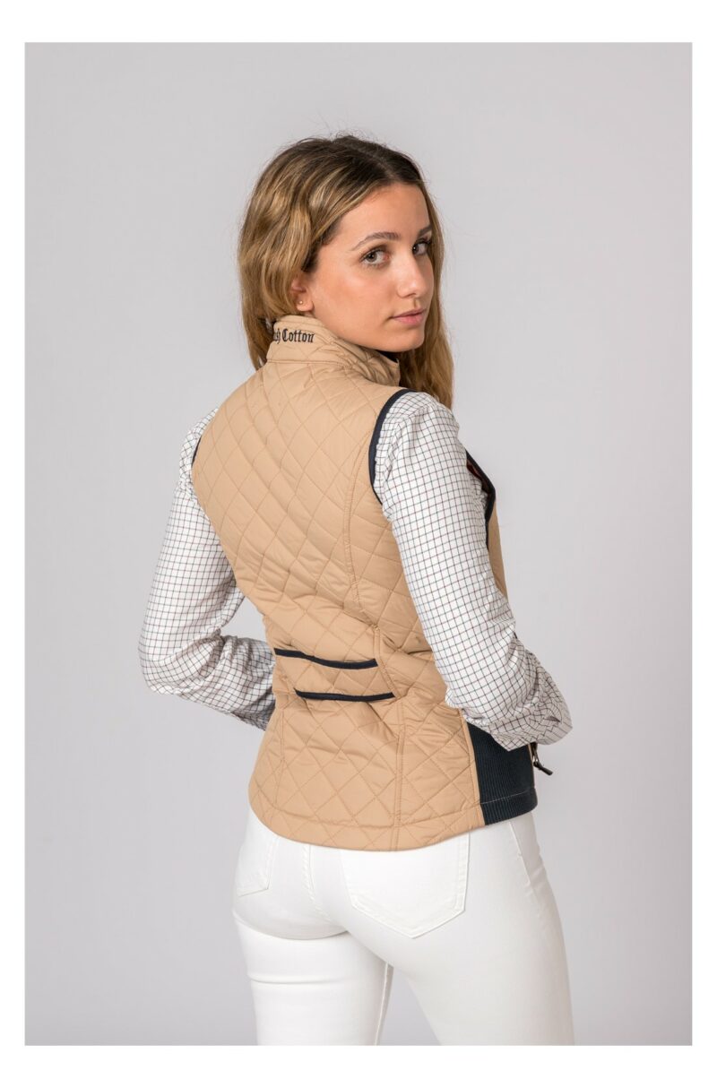 CHALECO ACEDERA CAMEL