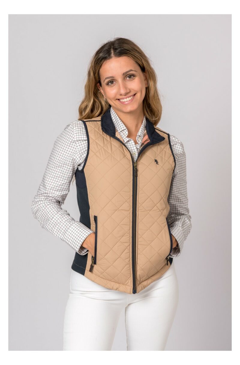 CHALECO ACEDERA CAMEL
