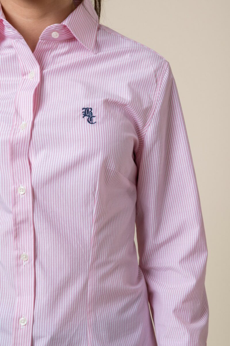 CAMISA RAYA ROSA