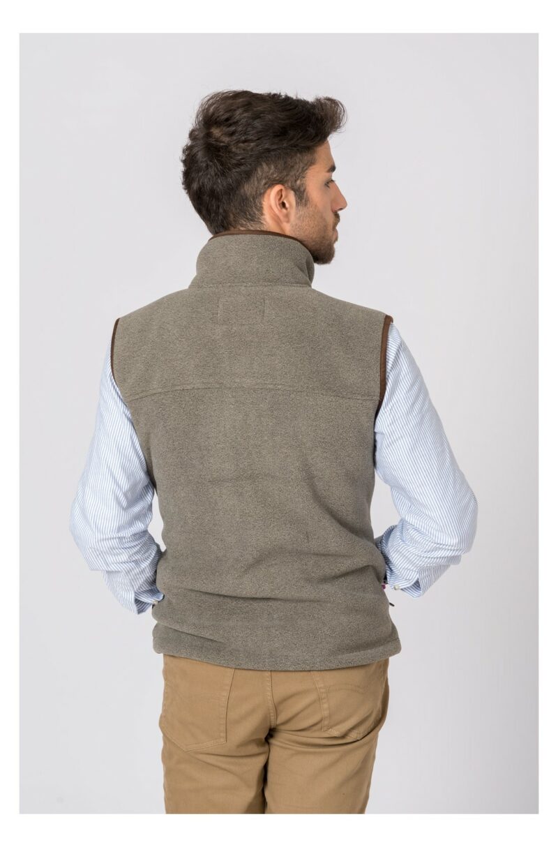 CHALECO POLAR BERLIN GRIS