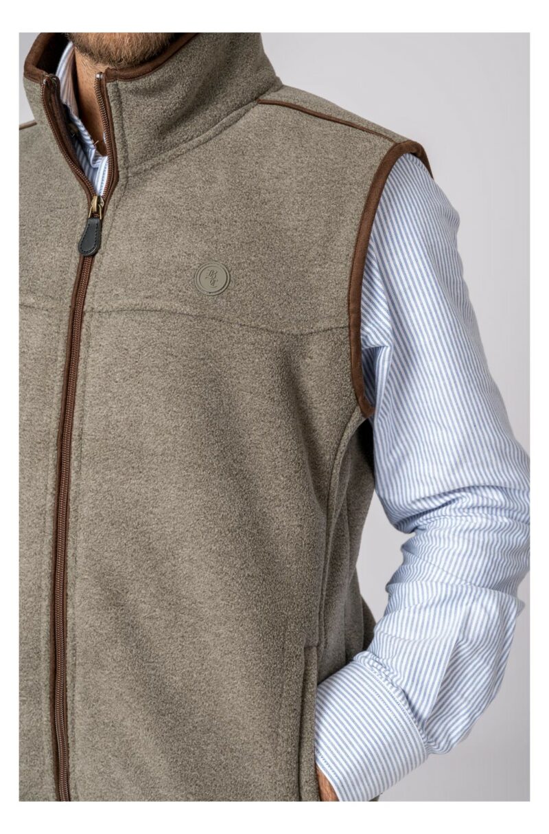CHALECO POLAR BERLIN GRIS