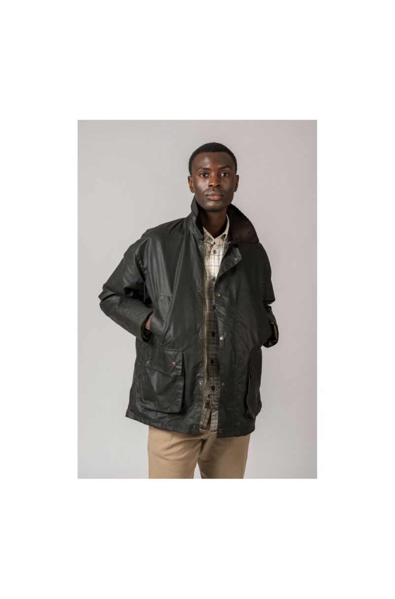 CHAQUETA ENCERADA BURLEY VERDE
