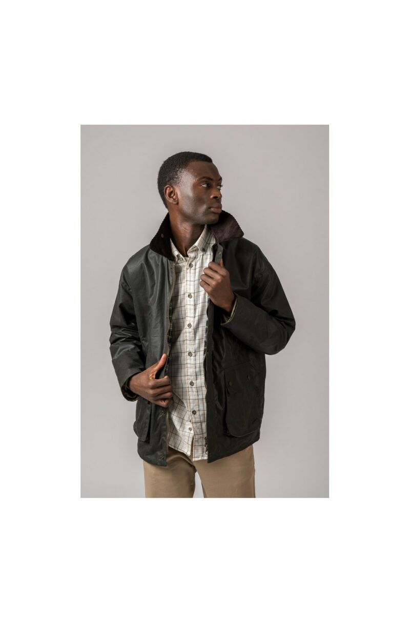 CHAQUETA ENCERADA BURLEY VERDE