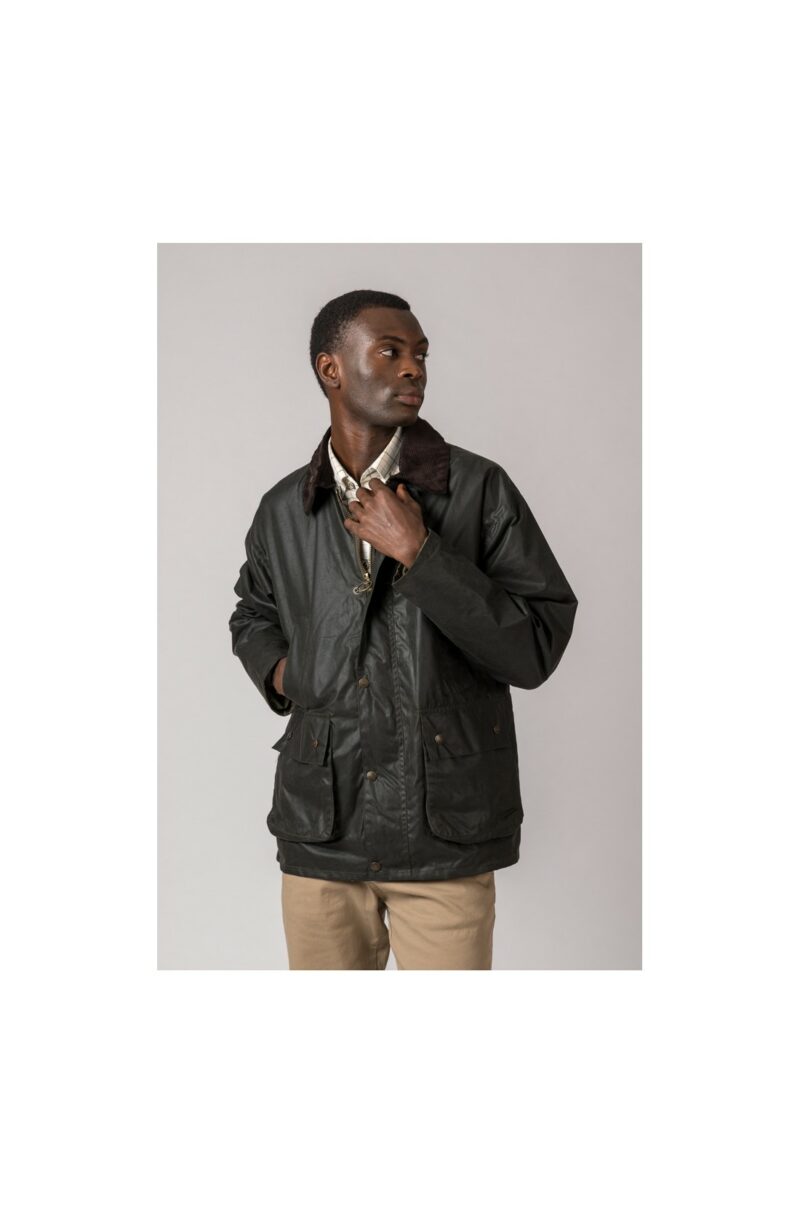 CHAQUETA ENCERADA BURLEY VERDE