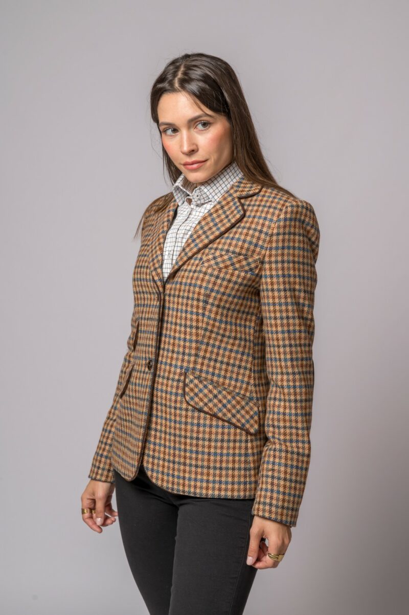 CHAQUETA LANA PATA DE GALLO