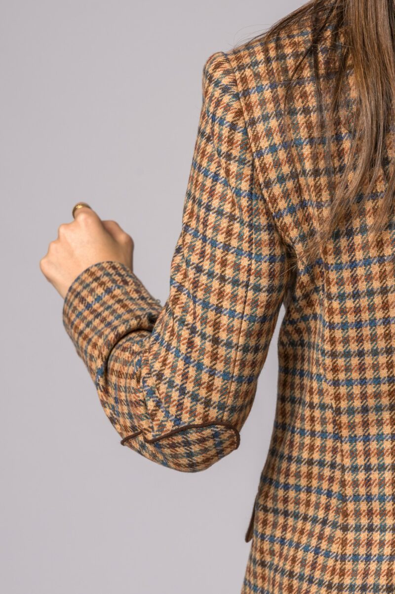 CHAQUETA LANA PATA DE GALLO
