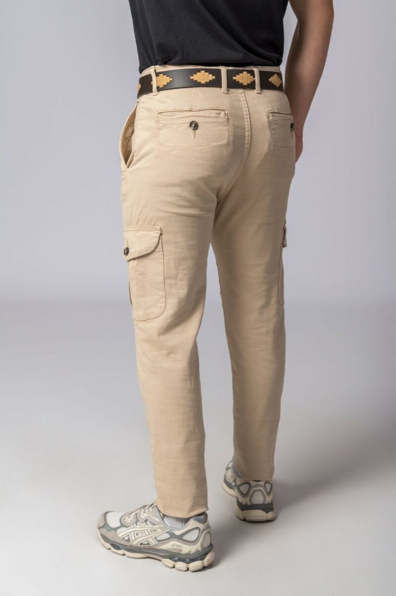 PANTALON CARGO BEIGE