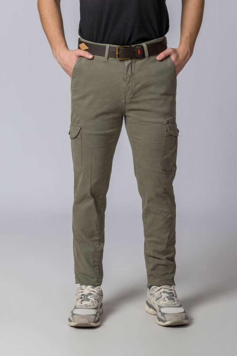 PANTALON CARGO VERDE