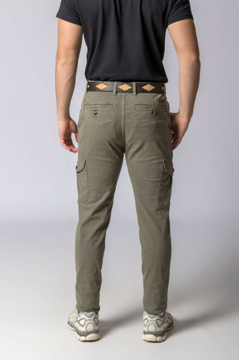 PANTALON CARGO VERDE